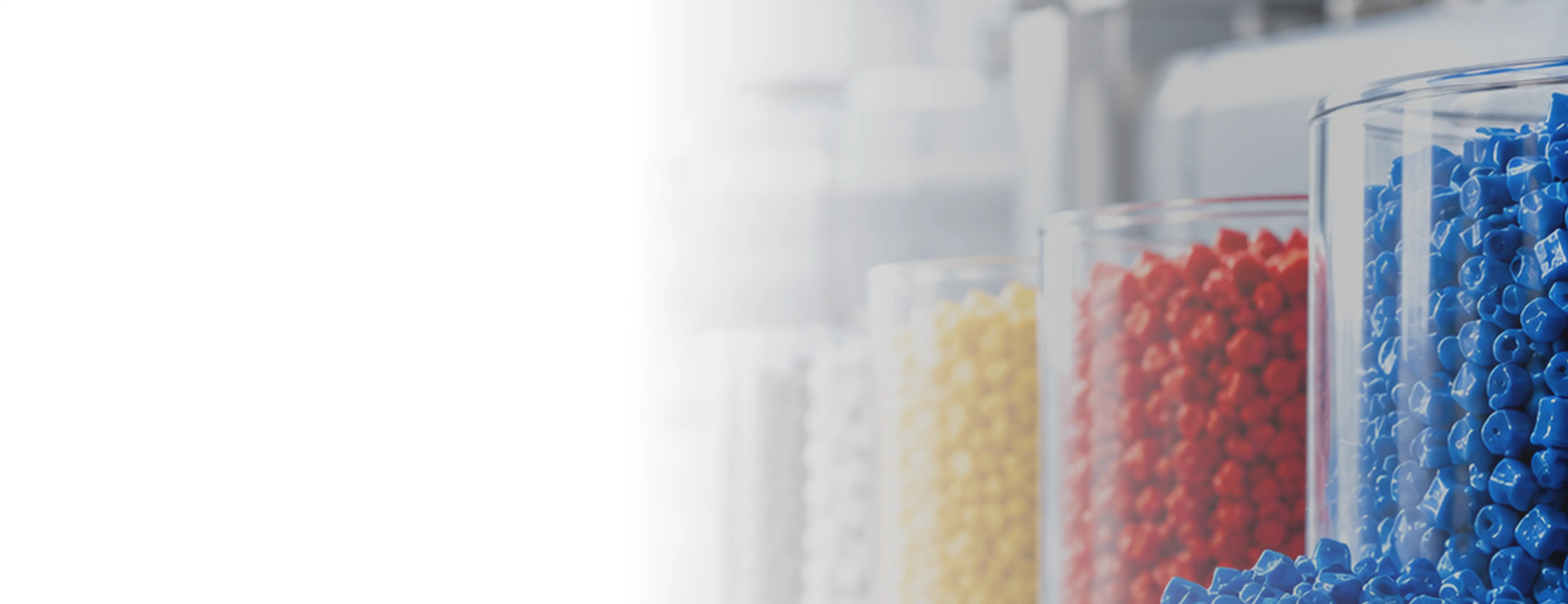 Colourful polymer masterbatch granules